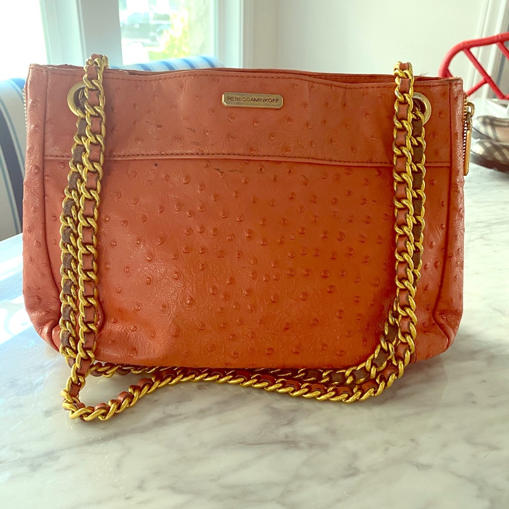Rebecca Minkoff ostrich bag